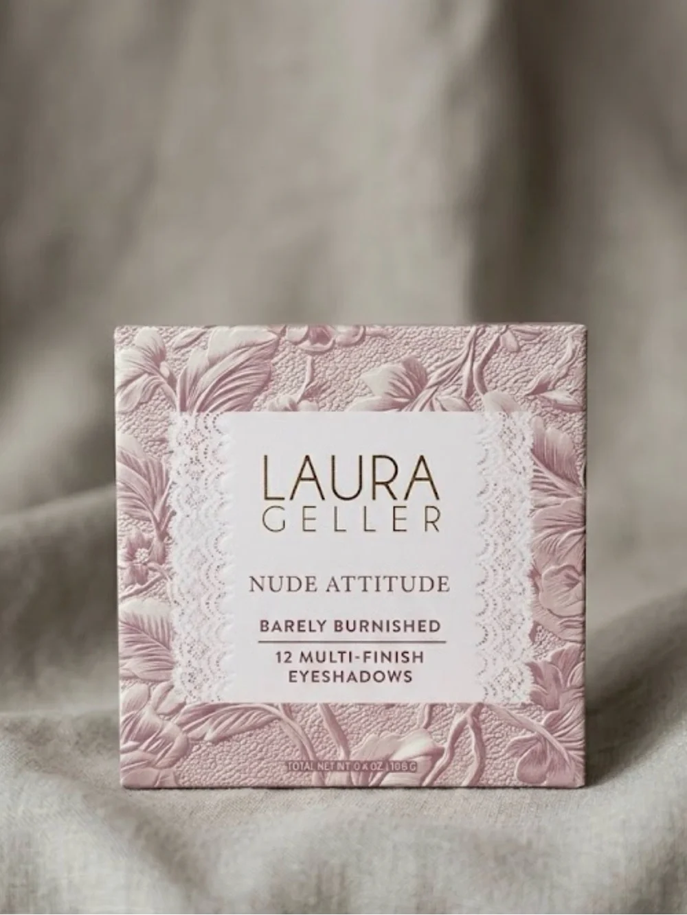 LAURA GELLER Nude Attitude Barely Burnished 12-Color Eyeshadow Palette